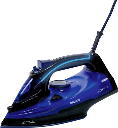 Clatronic DB 3755 Dampfbügeleisen Blau, Schwarz 2800W von Clatronic