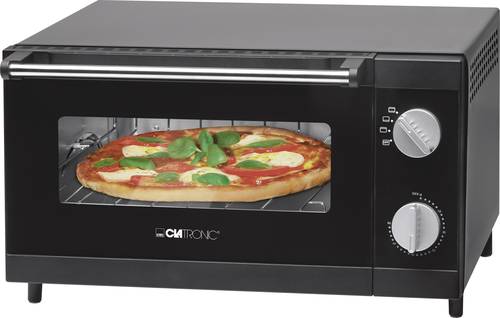 Clatronic MPO 3520 Minibackofen mit Pizzafunktion, Timerfunktion 12l von Clatronic