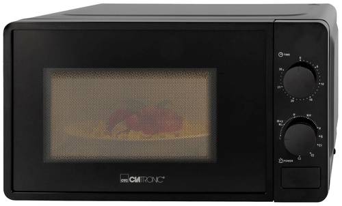 Clatronic MWG 792 Mikrowelle Schwarz 700W Grillfunktion, Timerfunktion von Clatronic