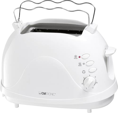 Clatronic TA 3565 Toaster Weiß von Clatronic