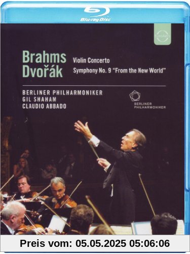 Brahms / Dvorak - Violin Concerto / Symphony No.9 [Blu-ray] von Claudio Abbado