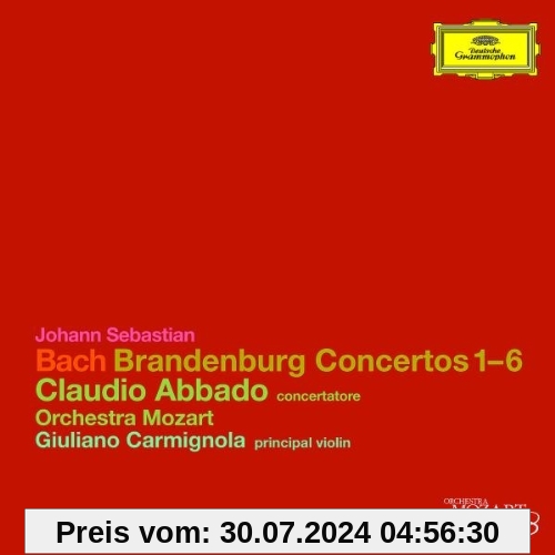 Brandenburg Concertos 1-6 von Claudio Abbado