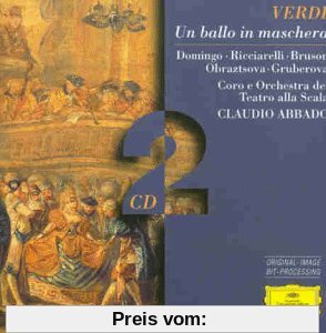 Verdi: Un ballo in maschera (Gesamtaufnahme(ital.)) von Claudio Abbado