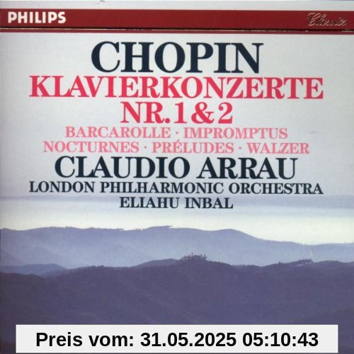 Klavierkonzerte 1 und 2 u.a. von Claudio Arrau