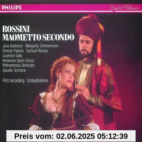 Maometto Secondo (Maometto II) (Oper) (Gesamtaufnahme) von Claudio Scimone