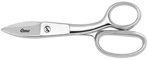 Clauss Allzweckschere mit Spezialschneide, 19,7 cm, Edelstahl, Silber von Clauss
