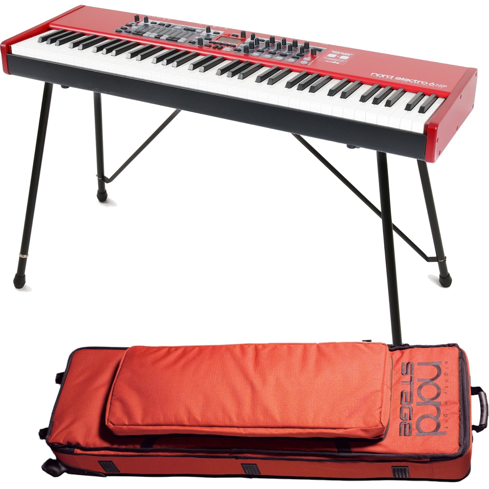 Clavia Nord Electro 6 HP Stage Keyboard + Stand + Case von Clavia Nord