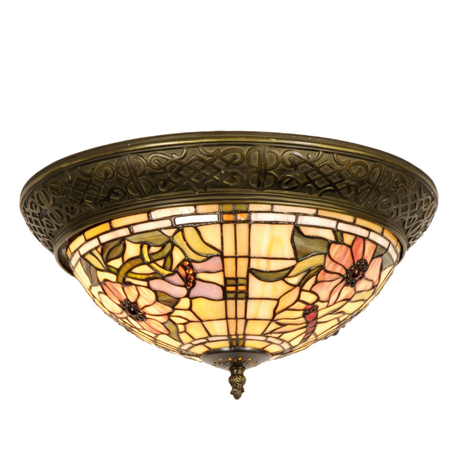 Mira - Deckenleuchte im Tiffany-Stil Mira - Deckenleuchte im Tiffany-Stil von Clayre&Eef