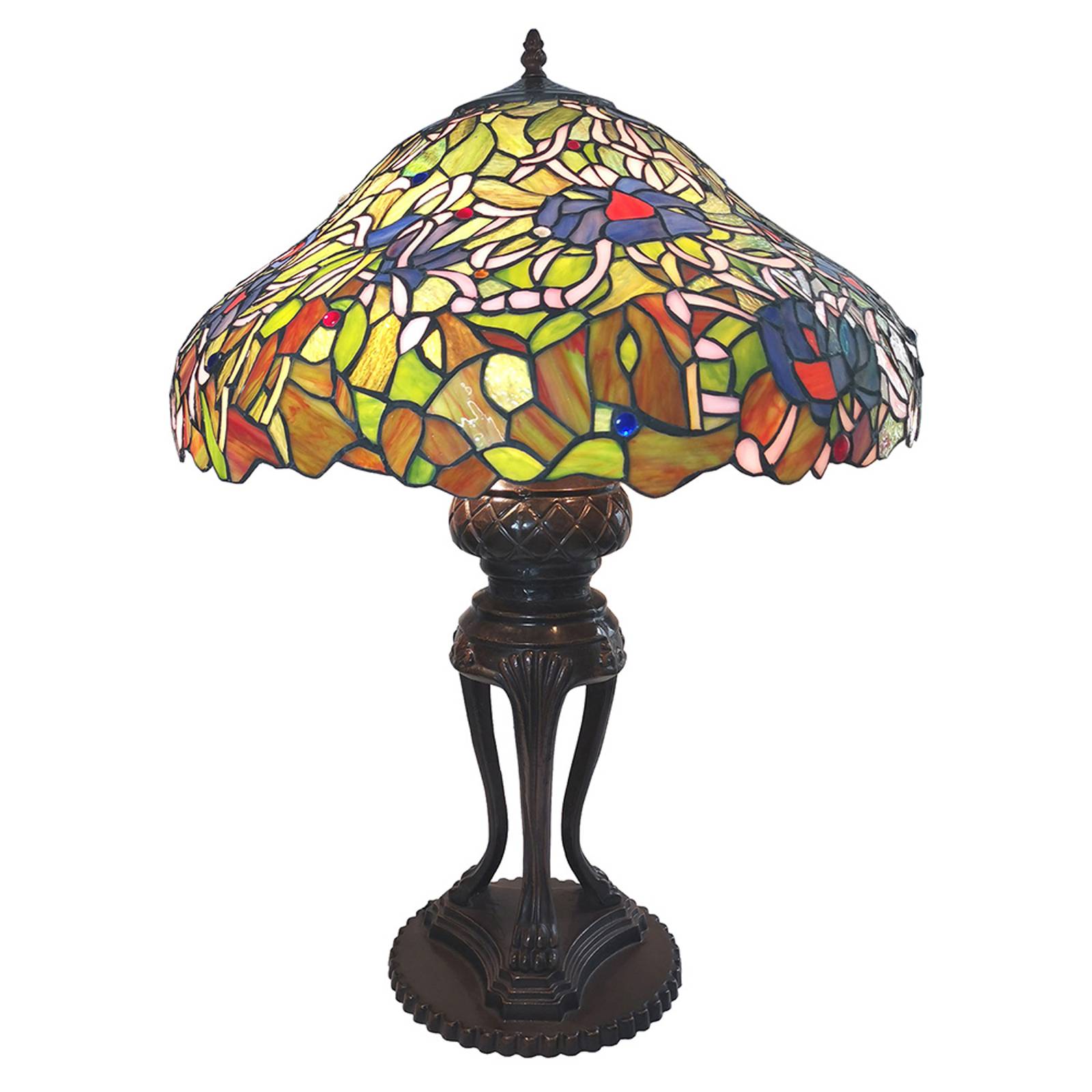 Tischlampe 5LL-6055 im Tiffany-Design von Clayre&Eef