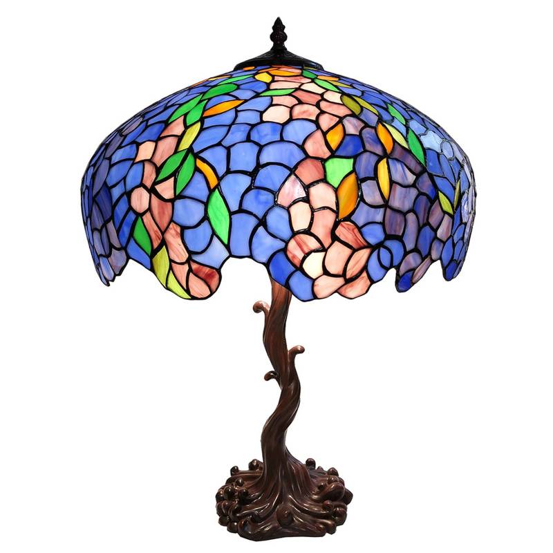 Tischlampe 5LL-6070, Tiffany-Stil von Clayre&Eef