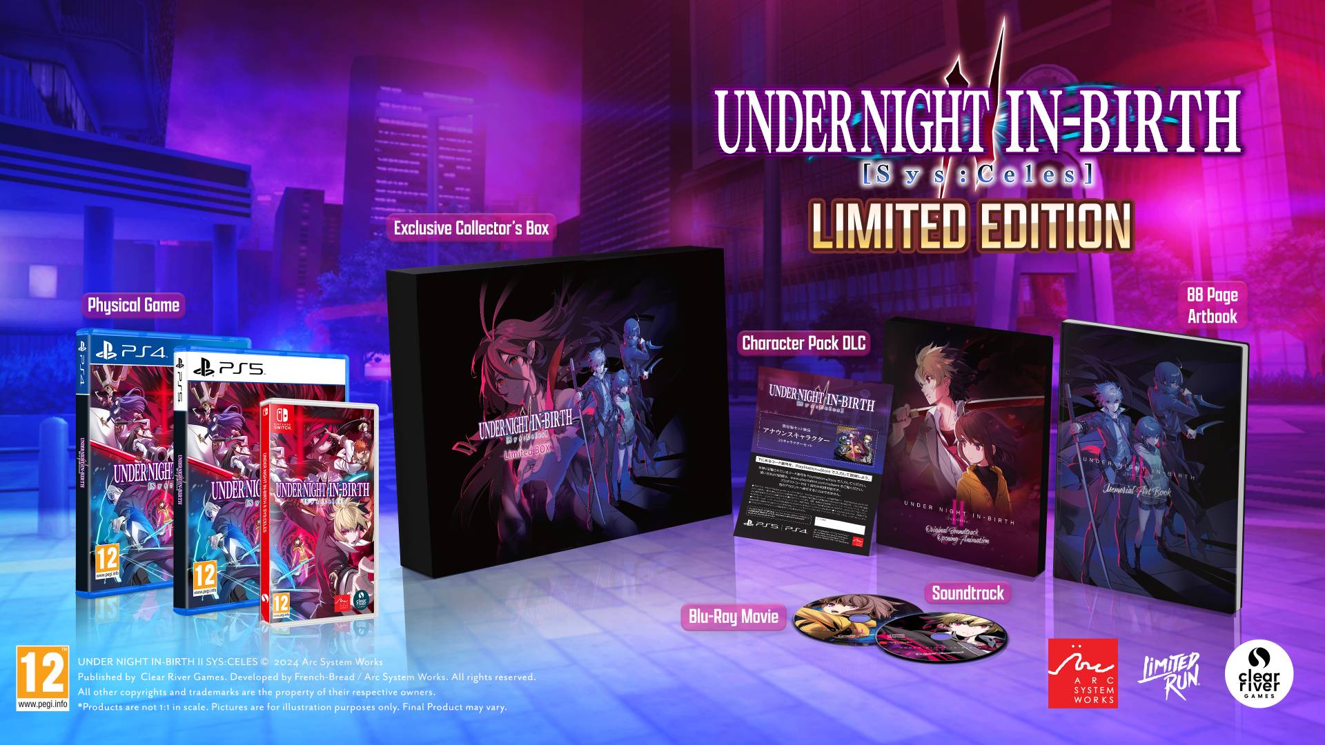 Under Night In Birth 2 (Limited Edition) von Clear River Games