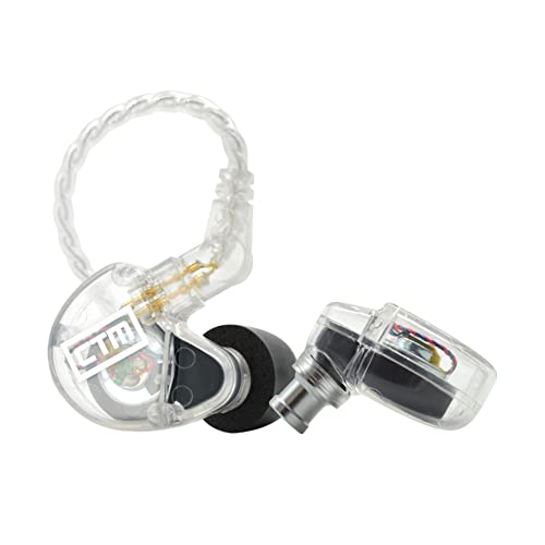 CTM CE110 – Pro isolierende Kopfhörer mit einem Treiber von Clear Tune Monitoren, Titanbeschichteter dynamischer Treiber, abnehmbares Kabel, Hi-Fi-In-Ear-Monitor CTM CE110 – Pro isolierende Kopfhörer mit einem Treiber von Clear Tune Monitoren, Titanbeschichteter dynamischer Treiber, abnehmbares Kabel, Hi-Fi-In-Ear-Monitor von Clear Tune Monitors