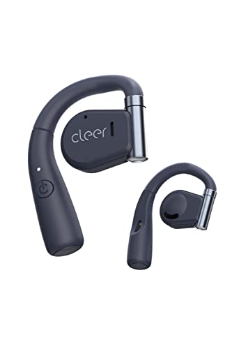 Cleer, Audio ARC Open-Ear True Wireless-Kopfhörer mit Touch-Steuerung, Langer Akkulaufzeit, Touch-Steuerung und leistungsstarkem Audio für Musik, Podcasts und mehr (Blau) von Cleer