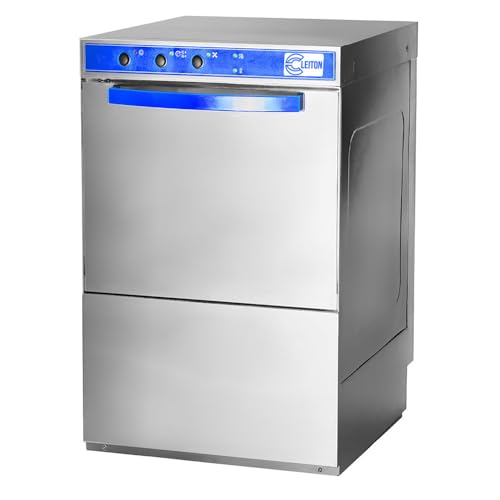 Cleiton® - Gläserspülmaschine 35x35 Reinigerpumpe und Klarspülerpumpe | Gläserspülmaschine Gastro Ultra Schnelles Waschen in nur 2 Minuten, Hohe Festigkeit, Langlebigkeit und Leistung von Cleiton