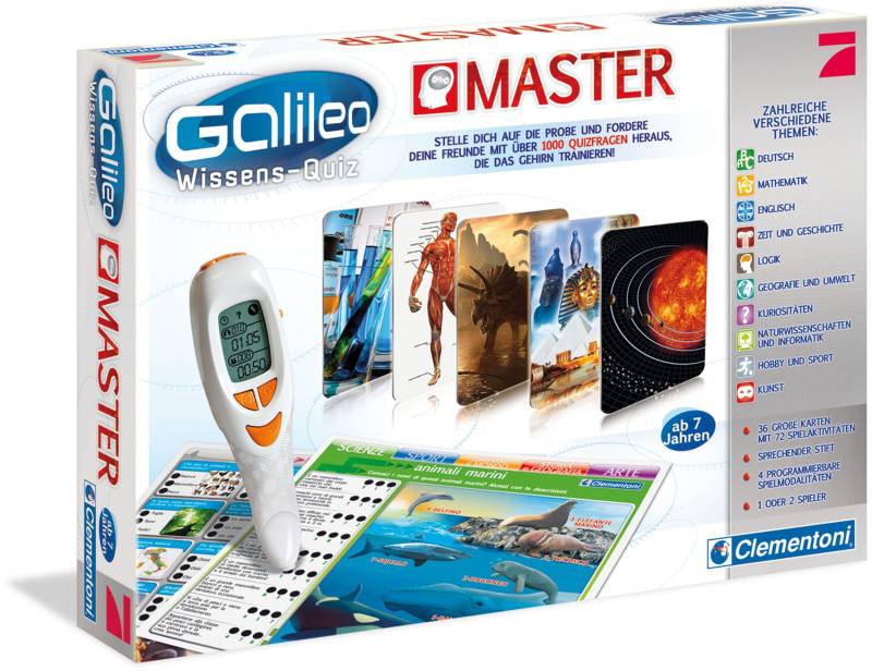 69966.7 - Galileo Wissens Quiz Master von Clementoni