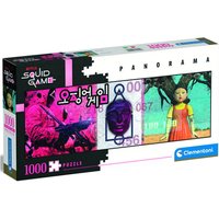 Clementoni 1000pcs Panorama Puzzle - Squid Games Clementoni 1000pcs Panorama Puzzle - Squid Games von Clementoni