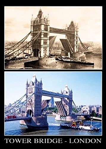 Clementoni 30792 Yesterday Collection - Tower Bridge (London), 1000 Teile von Clementoni