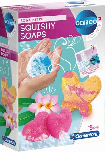 Clementoni 59164 Squishy Soaps Experimentier-Set von Clementoni