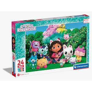 Clementoni Gabbys Dollhouse Puzzle, 24 Teile Clementoni Gabbys Dollhouse Puzzle, 24 Teile von Clementoni
