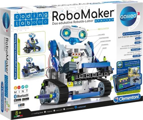 Clementoni Galileo RoboMaker Starter Roboter Bausatz von Clementoni