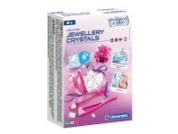 Clementoni Jewellery Crystals, Mineralogie, 8 Jahr(e), Blau, Pink, Weiß von Clementoni