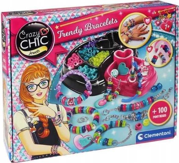 Crazy Chic - Multicolor Bracelets (78415) (78415) von Clementoni