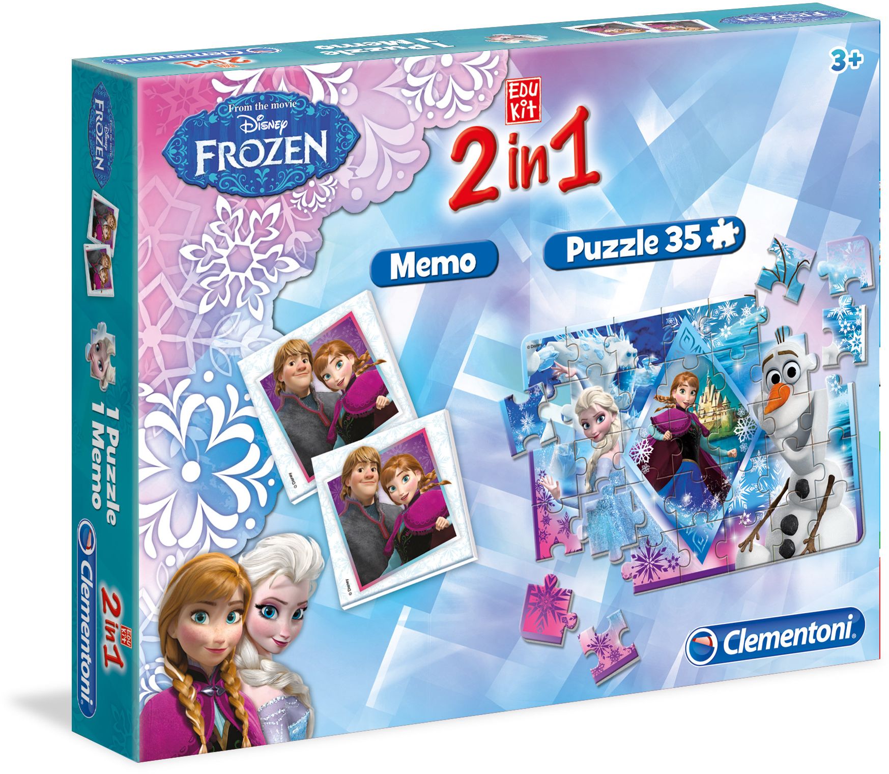 Die Eiskönigin - Lernspiel - Edukit 2 in 1 Frozen von Clementoni