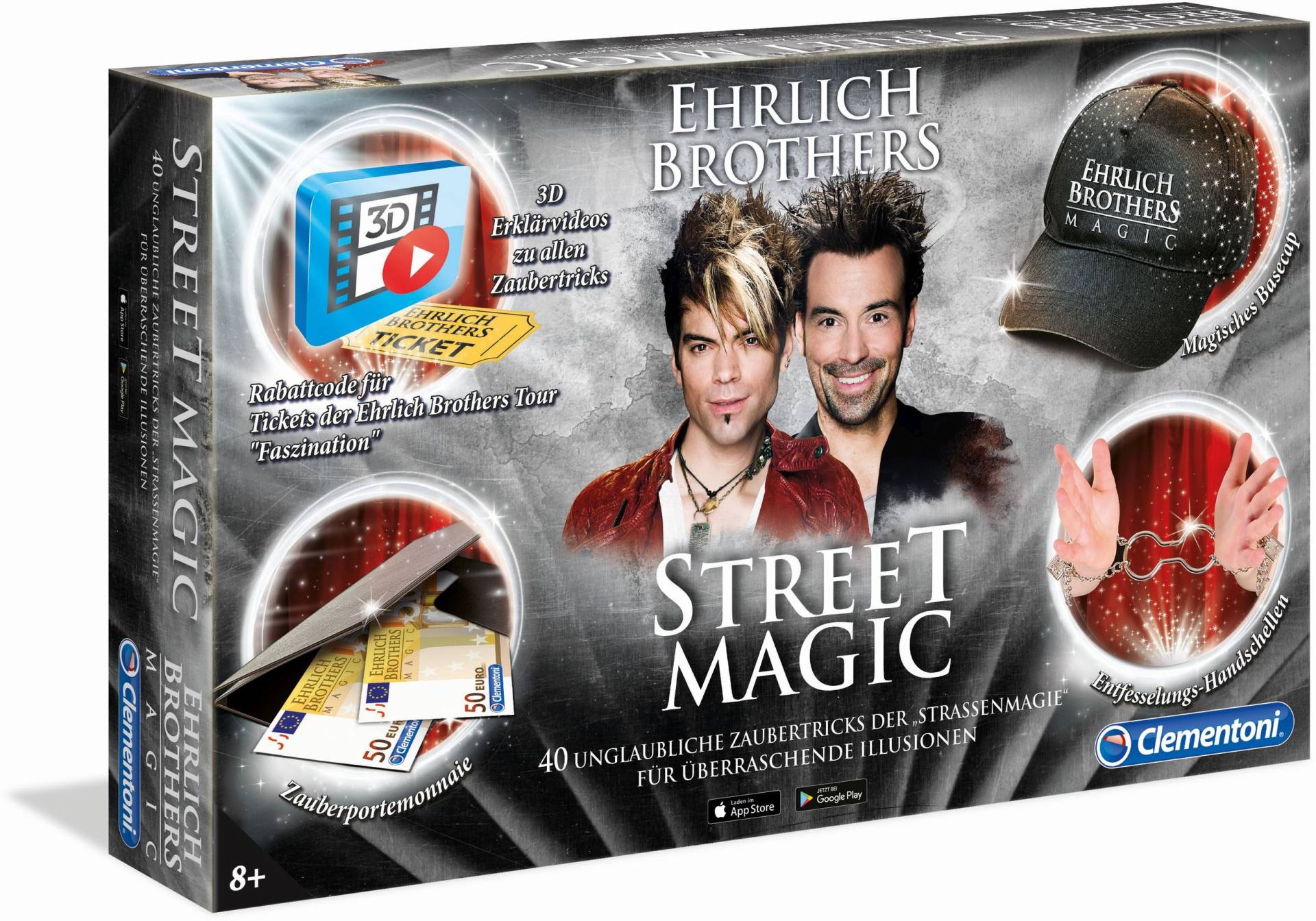 Ehrlich Brothers Street Magic Zauberkasten von Clementoni