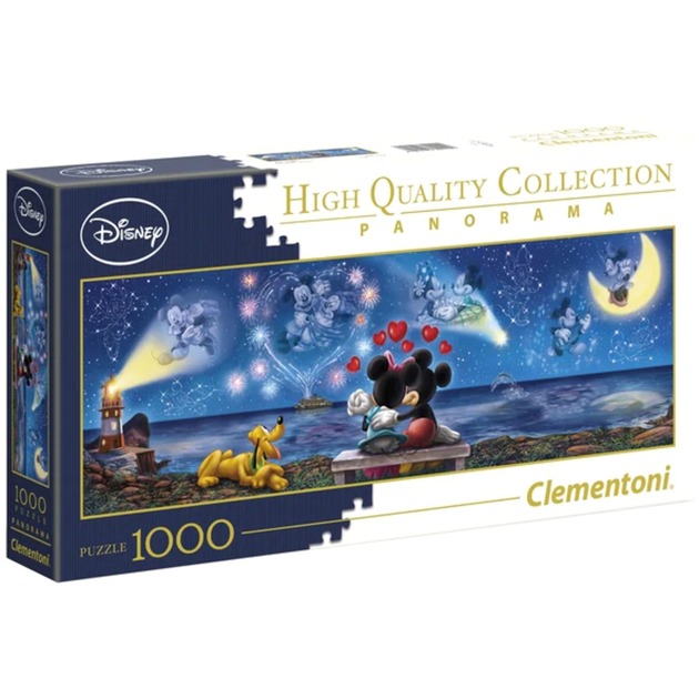 High Quality Collection Panorama - Disney Classic Mickey und Minnie, Puzzle von Clementoni