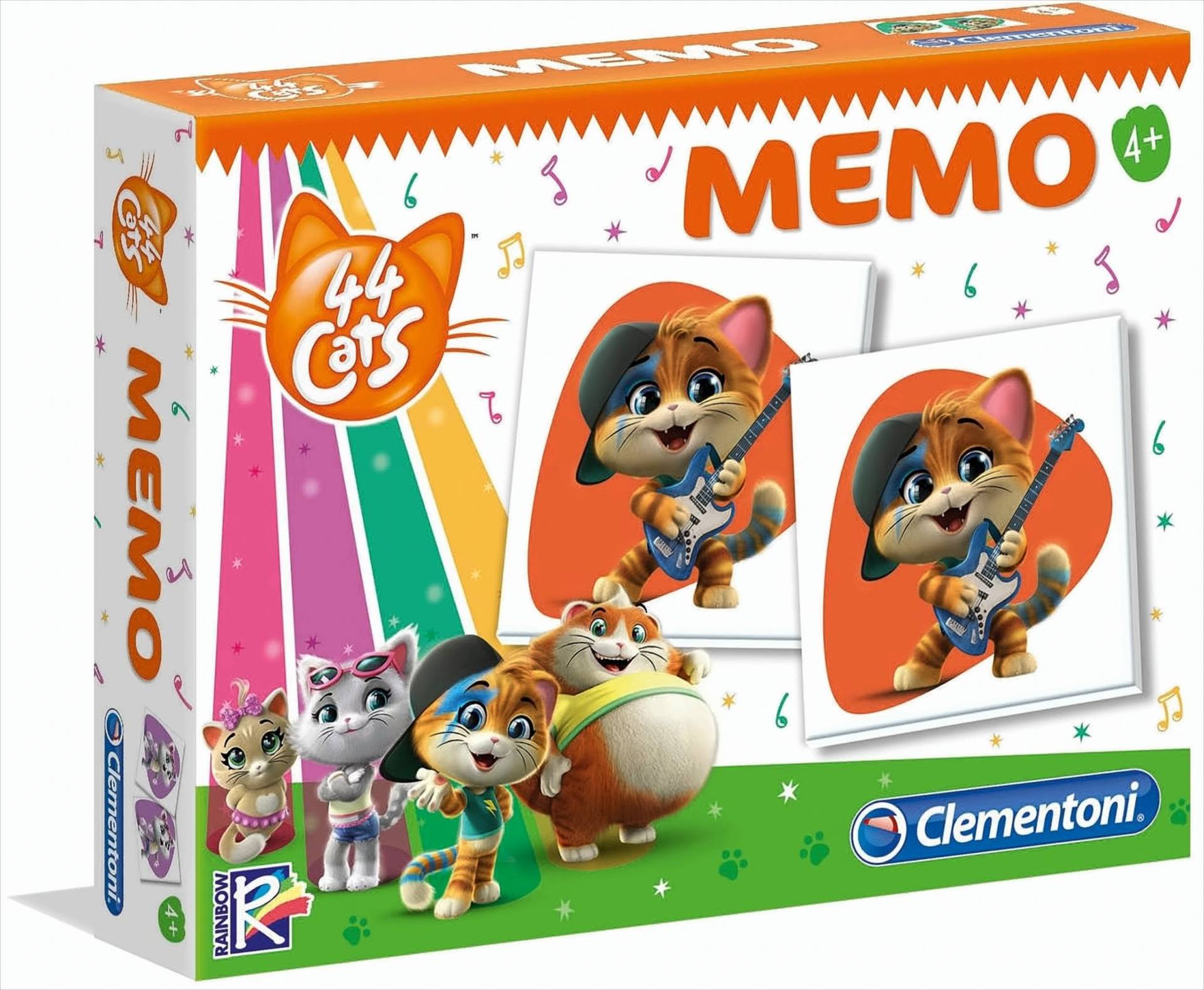 Memo Kompakt - 44 Cats von Clementoni