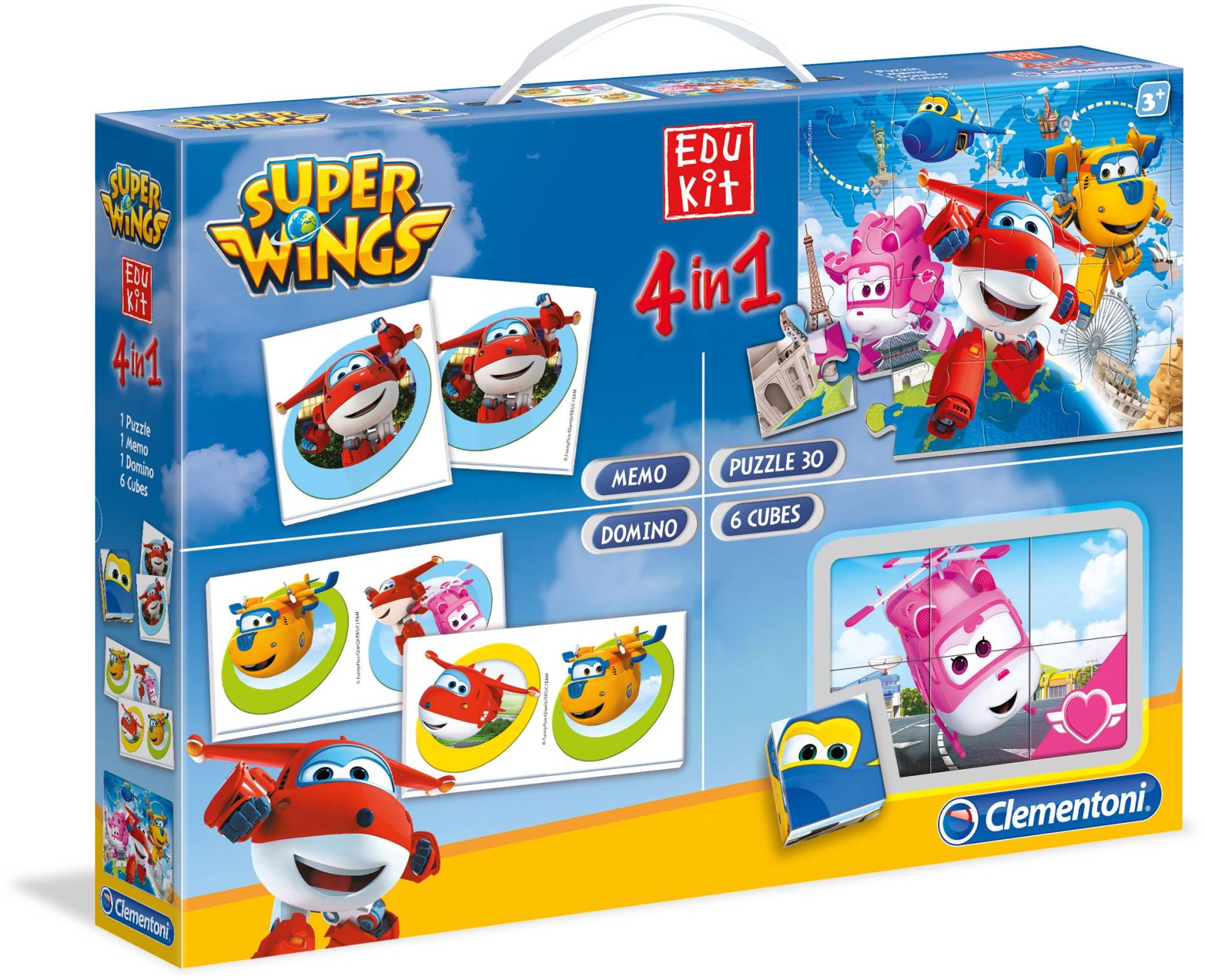 Super Wings 4in1 Puzzle von Clementoni