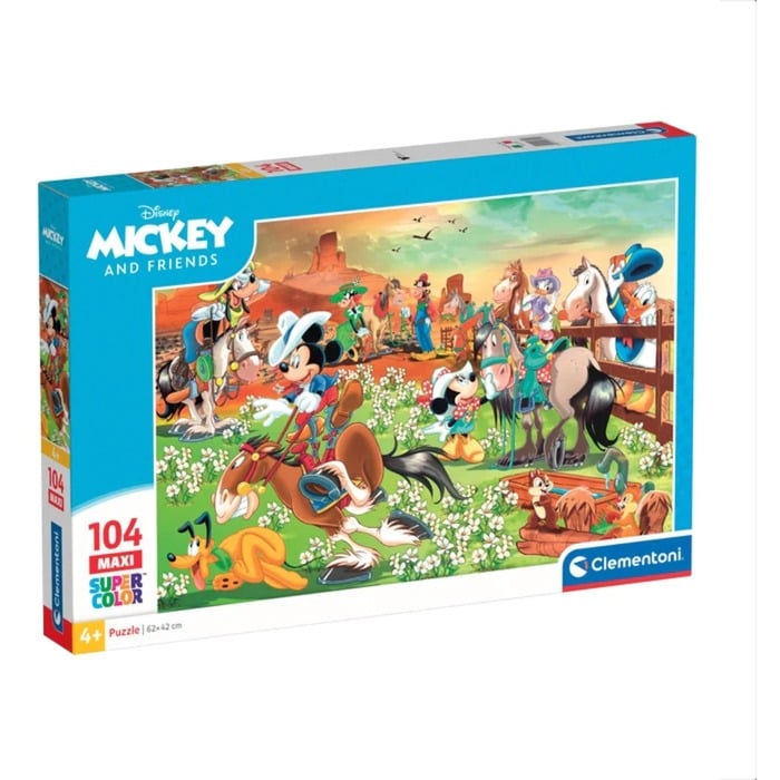 Supercolor Maxi - Disney Mickey & Friends, Puzzle Supercolor Maxi - Disney Mickey & Friends, Puzzle von Clementoni