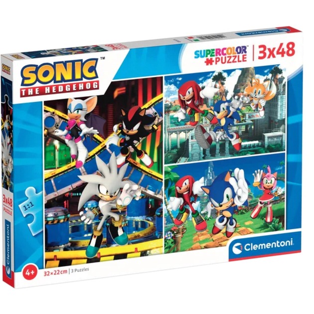 Supercolor - Sonic, Puzzle von Clementoni