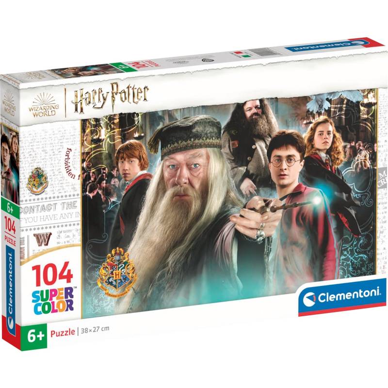 Supercolor - Wizarding World Harry Potter, Puzzle von Clementoni