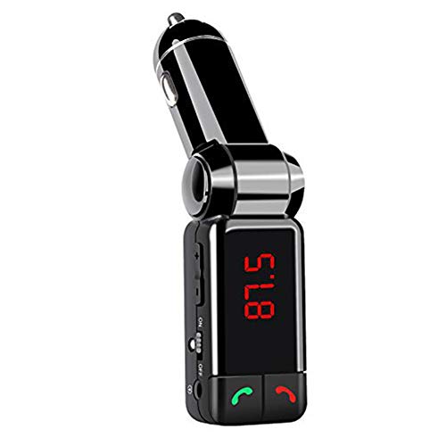 Clenp Auto FM Sender, Auto Bluetooth LCD MP3 Player SD USB Ladegerät Freisprech-Aux-Eingang von Clenp