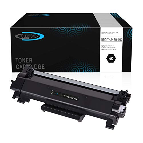 Cleotoner Toner XL ersetzt Brother TN2420 TN2410 3.000 Seiten für Brother HL-L2350DW HL-L2370DN HL-L2375DW HL-L2310D MFC-L2710DW von Cleotoner