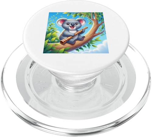 Really Like Didgeridoo - Aboriginal Indigene Koala Music PopSockets PopGrip für MagSafe von Clever Witty Didgeridoo Designs
