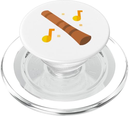 Wirklich wie Didgeridoo - Indigene Musik der Aborigines PopSockets PopGrip für MagSafe von Clever Witty Didgeridoo Designs