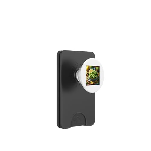 Edamame Sojabohne Vegan Vegetarisch PopSockets PopWallet für MagSafe von Clever Witty Edamame Designs