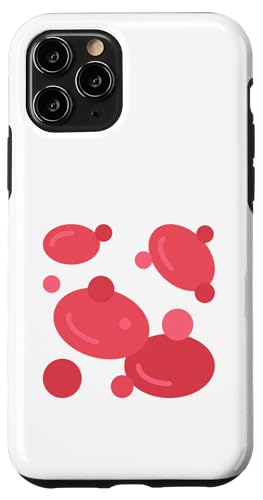 Erythrozyten rote Blutkörperchen RBC Hämoglobin Hülle für iPhone 11 Pro von Clever Witty Erythrocyte Designs