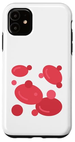 Erythrozyten rote Blutkörperchen RBC Hämoglobin Hülle für iPhone 11 von Clever Witty Erythrocyte Designs
