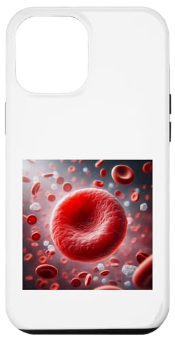 Erythrozyten rote Blutkörperchen RBC Hämoglobin Hülle für iPhone 12 Pro Max von Clever Witty Erythrocyte Designs