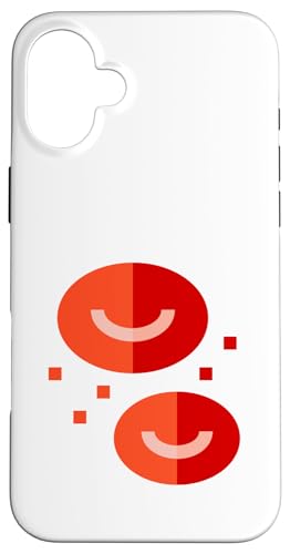 Erythrozyten rote Blutkörperchen RBC Hämoglobin Hülle für iPhone 16 Plus Erythrozyten rote Blutkörperchen RBC Hämoglobin Hülle für iPhone 16 Plus von Clever Witty Erythrocyte Designs