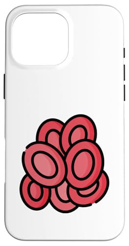 Erythrozyten rote Blutkörperchen RBC Hämoglobin Hülle für iPhone 16 Pro Max Erythrozyten rote Blutkörperchen RBC Hämoglobin Hülle für iPhone 16 Pro Max von Clever Witty Erythrocyte Designs