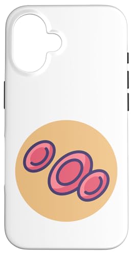 Erythrozyten rote Blutkörperchen RBC Hämoglobin Hülle für iPhone 16 Erythrozyten rote Blutkörperchen RBC Hämoglobin Hülle für iPhone 16 von Clever Witty Erythrocyte Designs