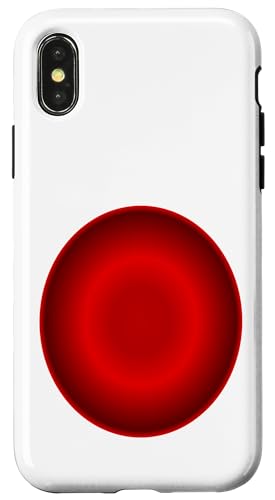 Erythrozyten rote Blutkörperchen RBC Hämoglobin Hülle für iPhone X/XS Erythrozyten rote Blutkörperchen RBC Hämoglobin Hülle für iPhone X/XS von Clever Witty Erythrocyte Designs
