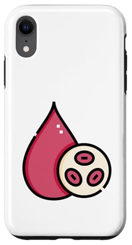 Erythrozyten rote Blutkörperchen RBC Hämoglobin Hülle für iPhone XR von Clever Witty Erythrocyte Designs