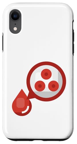 Erythrozyten rote Blutkörperchen RBC Hämoglobin Hülle für iPhone XR Erythrozyten rote Blutkörperchen RBC Hämoglobin Hülle für iPhone XR von Clever Witty Erythrocyte Designs