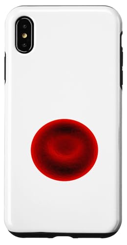 Erythrozyten rote Blutkörperchen RBC Hämoglobin Hülle für iPhone XS Max von Clever Witty Erythrocyte Designs