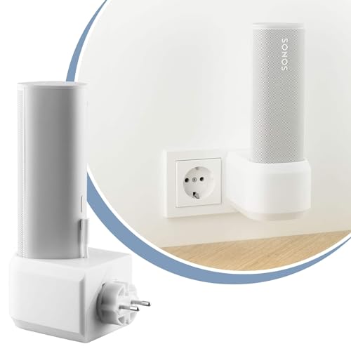 Cleverstation Halterung Steckdose - passend für Sonos Roam & Sonos Roam SL Lautsprecher Wandhalterung, Halterung Wand, Boxen Wandhalterung, Wandhalter Lautsprecher, Speaker Wall Mount (weiß) Cleverstation Halterung Steckdose - passend für Sonos Roam & Sonos Roam SL Lautsprecher Wandhalterung, Halterung Wand, Boxen Wandhalterung, Wandhalter Lautsprecher, Speaker Wall Mount (weiß) von Cleverstation